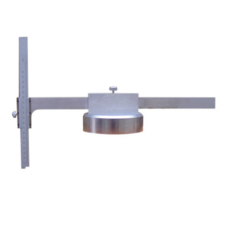 橫跨梁觸闆(pan)與心盤上平面高(gāo)度差測量尺