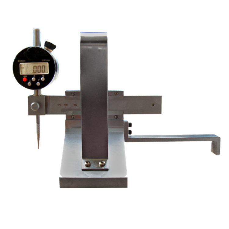 車軸軸頸根部(bù)圓弧切點凹凸量(liang)測量儀